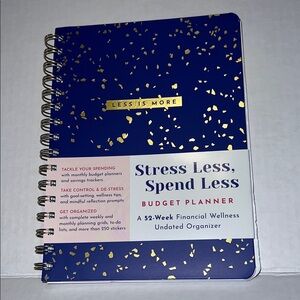 Stress Less, Spend Less Budget Planner Track Spending Ease Anxiety, Build Wealth